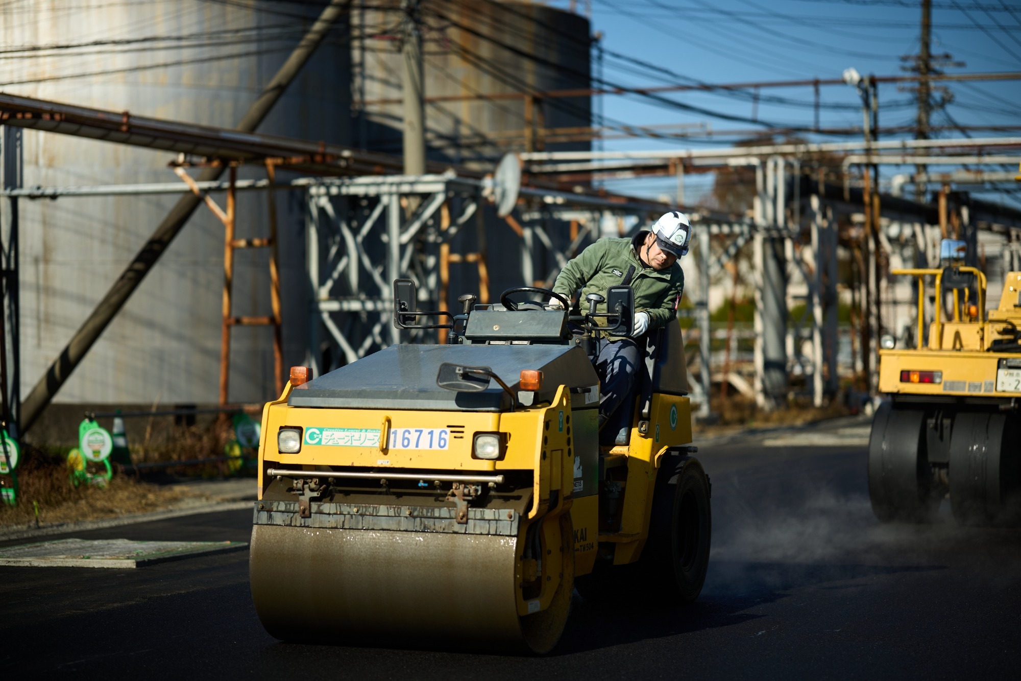 写真：アスファルト舗装